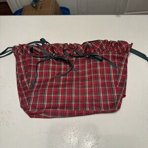 Longaberger fabric liner in Holiday Tartan Plaid Tidings for your Cake basket